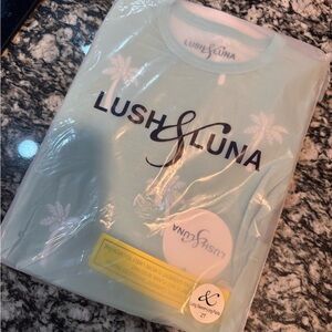 Lush & Luna bamboo long sleeve & long pants PJ set